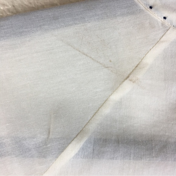 BCBGMaxAzria Women's Silk Blend Wrap Short Sleeve Blouse Beige Floral Print XS - Picture 10 of 16